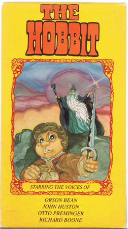 "THE HOBBIT" (1977) ANIMATED MOVIE CLASSIC FILM Animated